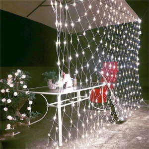 1 PC Wedding LED Net Mesh String Lights- Fairy String Lights With 88 Lights for Wedding Party D?cor Outdoor & Indoor Activities