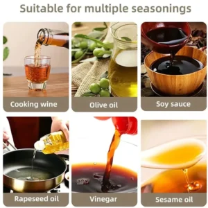 2 in 1 Oil Spray Jug - 470ml (Random Color)