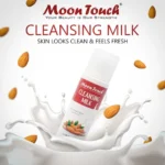 Almond Cleansing Milk (100ml) skin looks clean and feels fresh