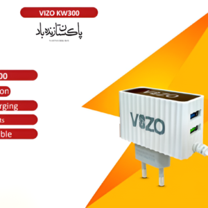 Kw300 2.4A Fast Travel Charger | Android Phone Charger with Data Cable -KW300 ? Dual USB Wall Charger with Built-in Micro USB Cable - Charger For Mobile Phone