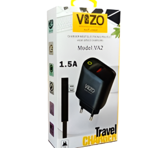 Va2 ? Compact Micro USB Charger (Black) | Best Quality Charger - Vizo VA2 Charger - Vizo VA2 Micro USB Charger - Android Charger - Mobile Phone Charger