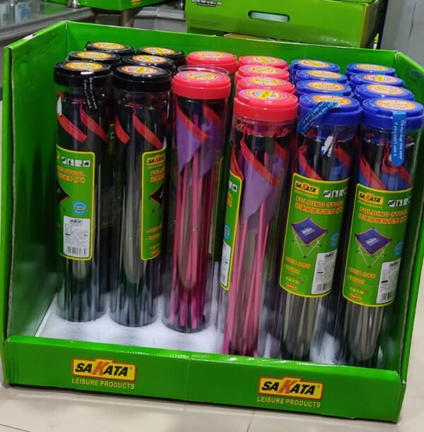 SAKATA Portable Foldable Stool (random colours)