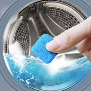 Pack of 1 Washing Machine Cleaner Tablets ? 12 Tablet | Deep Cleaning & Deodorizing for Front Load, Top Load & HE Washers