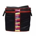 Black Storage Organizer Bag / Durable material for long-lasting use.