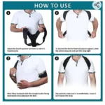 Energizing Posture Support - Back Pain Relief Belt.