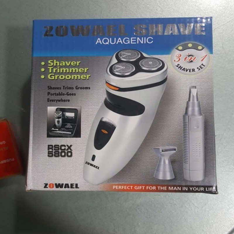 ZOWAEL RSCX 5800 Aquagenic Shaver, Trimmer & Groomer - Image 2