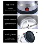 Electric Coffee Grinder for Home Nuts Beans Spices Blender Grains Grinder Machine Kitchen Multifunctional Coffee