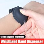 Sanitizer Dispenser Bracelets - Portable, Colorful, and Convenient(Pack of 1)