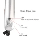 PROFESSIONAL HAIR STRAIGHTENING IRON CURLING IRON STRAIGHTENER CURLER STYLER 3 IN 1 MULTI HAIR STYLING TOOL FLAT IRON WITH BRUSH