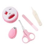 Baby Healthcare Kits Baby Nail Care Set Infant Nail Clippers Care Set with Rabbit Storage Box for Baby  (Mix/Random color)