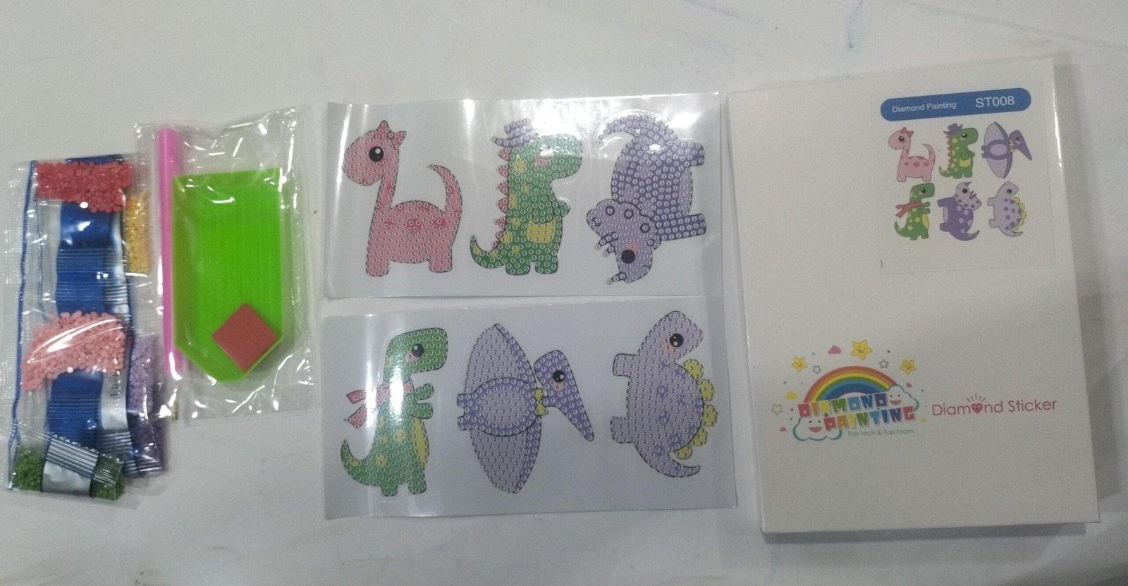 Diamond painting sticker kit ( for kids )random designs - Image 3