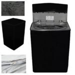 Single Washing Machine Cover - Parachute Type (High Quality) Waterproof (Random Color)