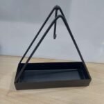 Mosquito Coil Holder Incense Burner Decorative Ornament Craft  Triangle (Only black)